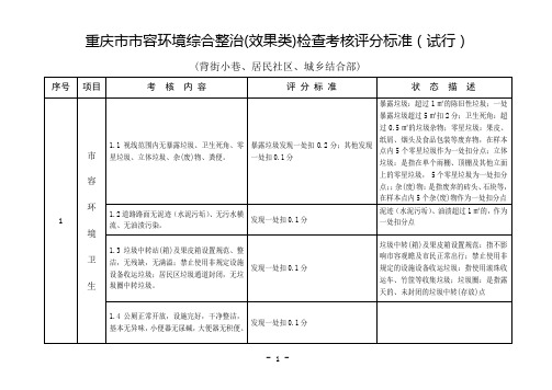 2检查评分标准(背街小巷)