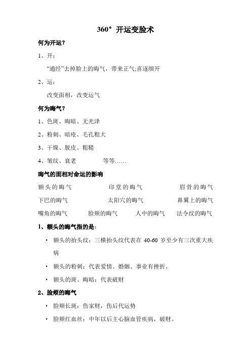 360°开运变脸