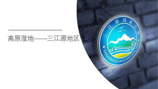 人教版八级地理下册优秀PPT 高原湿地——三江源地区