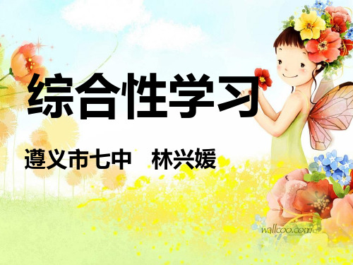 中考复习：综合性学习ppt课件(语文版)