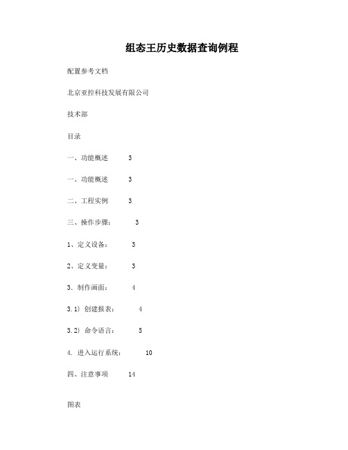 组态王教学-历史数据查询例程