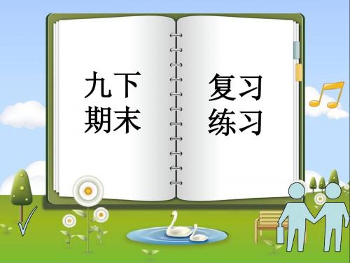 北师大版本初三九年级下册历史期末复习试题