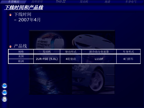 LS600hL_LS600h (车型概况)解析