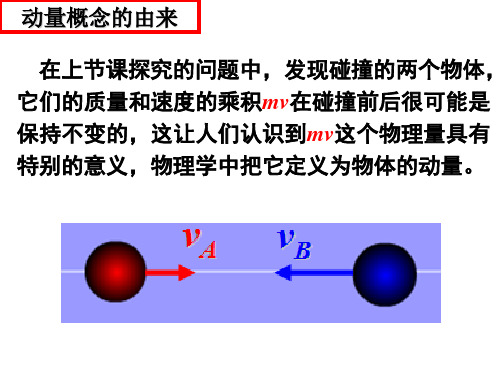 (完整版)动量和动量定理课件