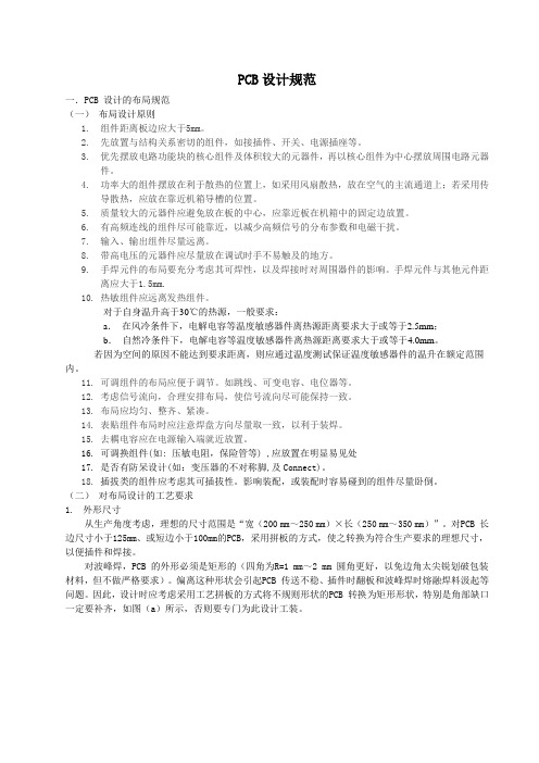 PCB设计规范