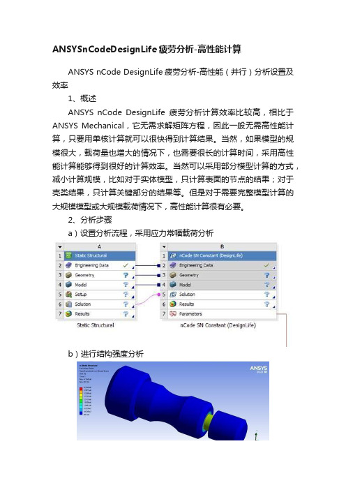 ANSYSnCodeDesignLife疲劳分析-高性能计算