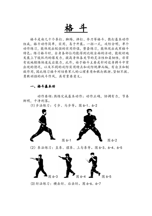 擒拿格斗术