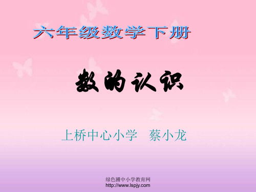 数与代数—数的认识