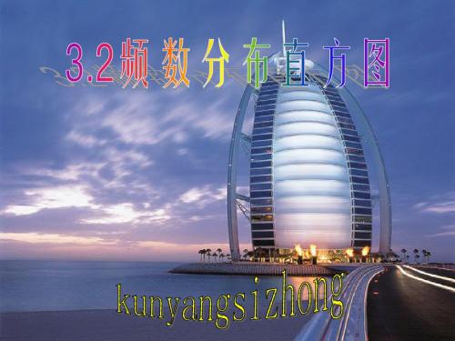 浙教版八年级下册3[1].2频数分布直方图课件PPT