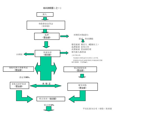 培训及管理流程
