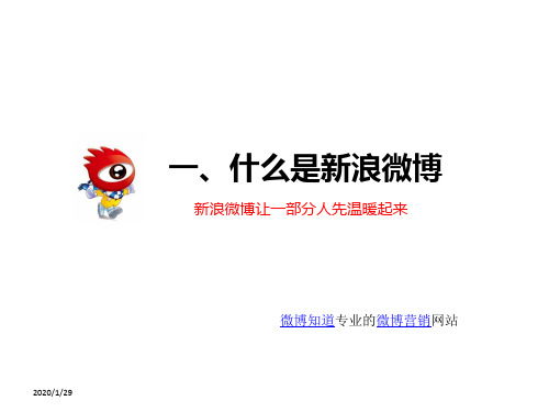 新浪微博详细操作教程共42页