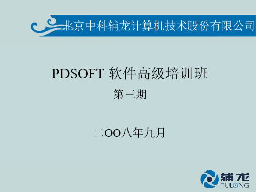PDSOFT高级培训材料共38页