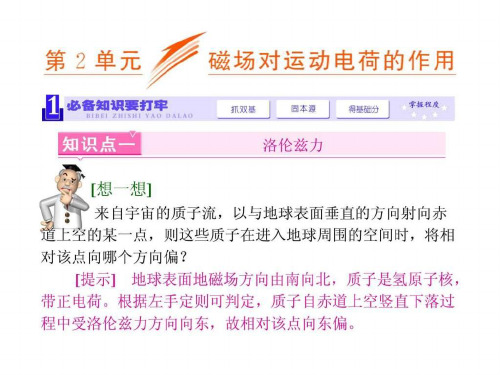 《三维设计》新课标高考物理一轮总复习 第八章 共88页PPT资料 精品优选公开课件