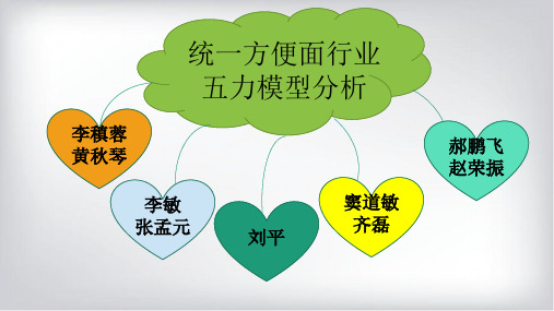方便面行业五力模型分析