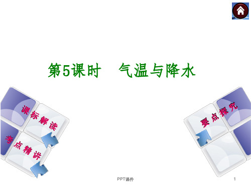 初中地理中考复习气温与降水  ppt课件