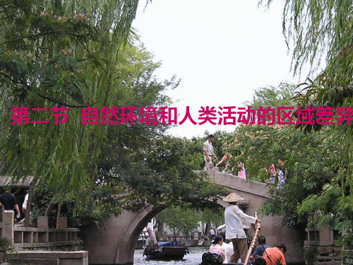 地理教学与12《自然环境和人类活动的区域差异》(2)(鲁教版必修3) (2)PPT课件