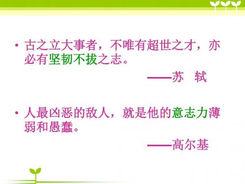 10.2在生活中磨炼自己