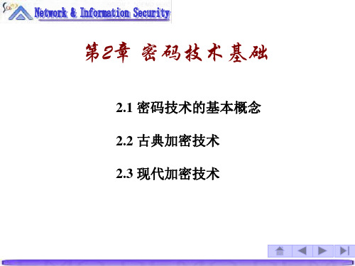 网络信息安全第二章.