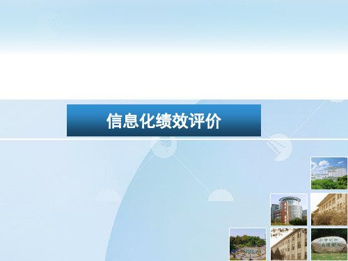 信息化绩效评价