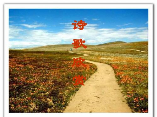 语文必修ⅰ苏教版第一专题《相信未来》精品课件.