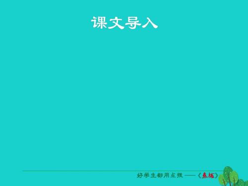 七年级语文上册第一单元第3课《安恩与奶牛》课件苏教版