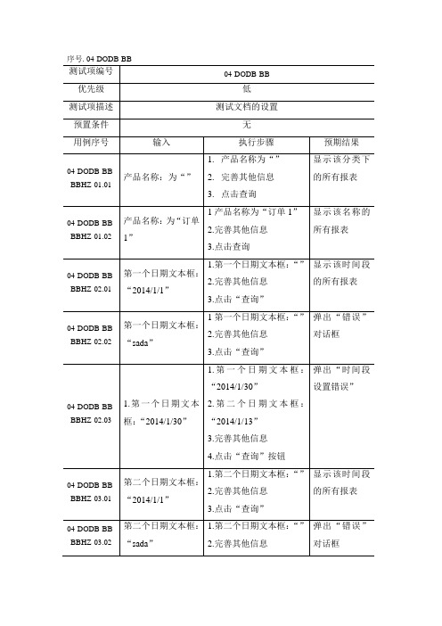 软件系统测试_大欧地板(表单)_测试用例-04组_xxx