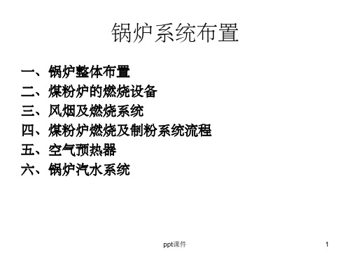 《锅炉整体布置》PPT课件