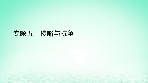 部编版历史中考专题复习精品课件