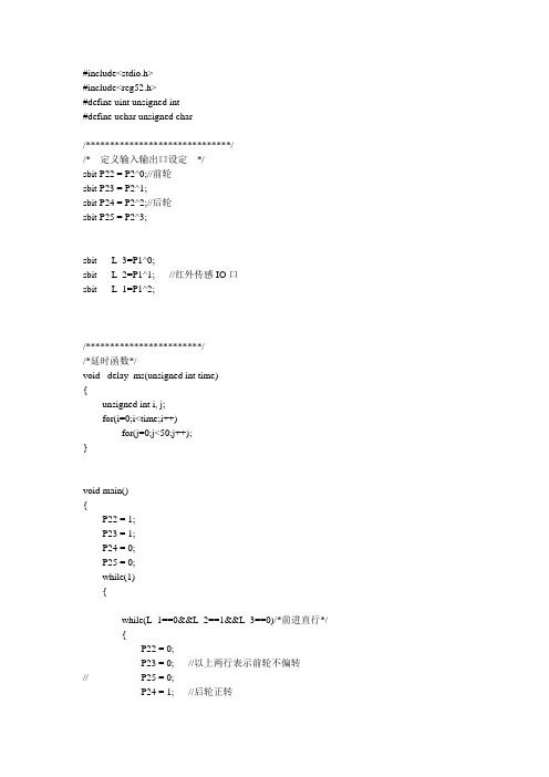 小车驱动程序