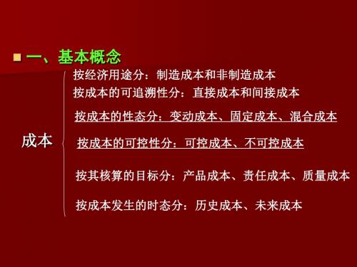 管理会计成本性态分析