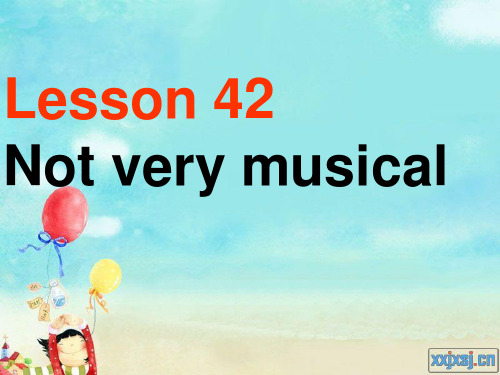 新概念英语第二册_Lesson_42