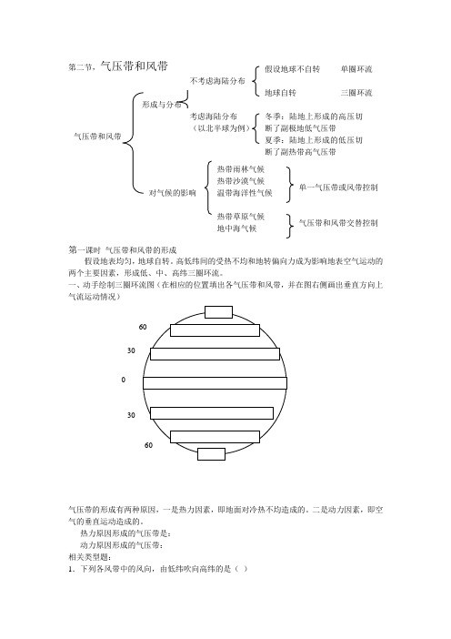 地球上的大气典型习题