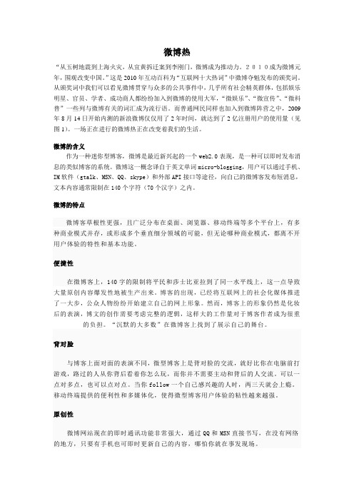 微博热