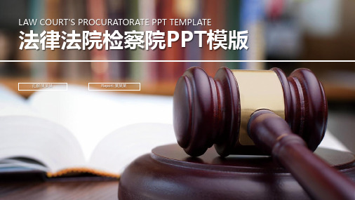 【厉害】律师事务所法律服务法律PPT模板