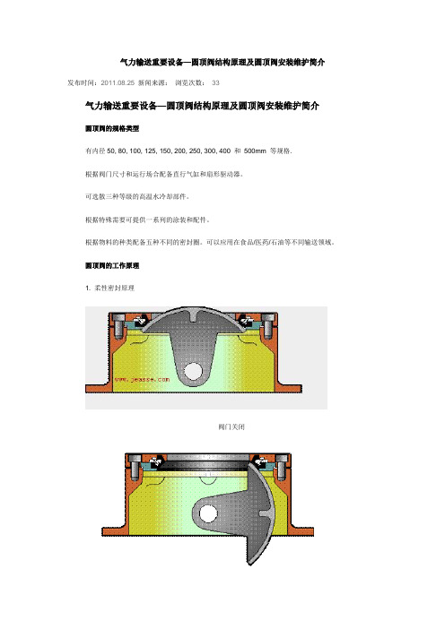圆顶阀结构图