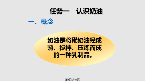 稀奶油的生产PPT课件