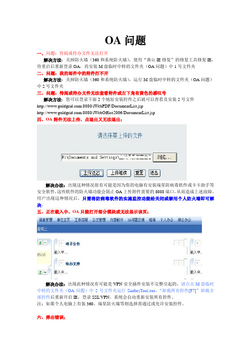 OA问题