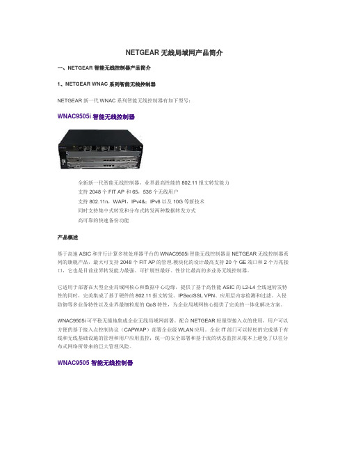 NETGEAR无线局域网产品简介-