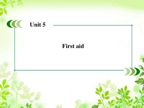 2015年春高二上学期人教版英语必修5课件：Unit 5 Section 2