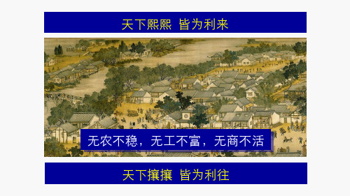 高中历史必修2优质课件8：第3课 古代商业的发展