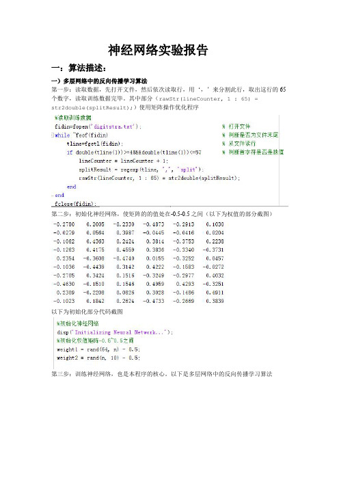 神经网络报告