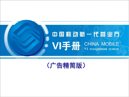 某公司代营业厅VI手册ppt模板