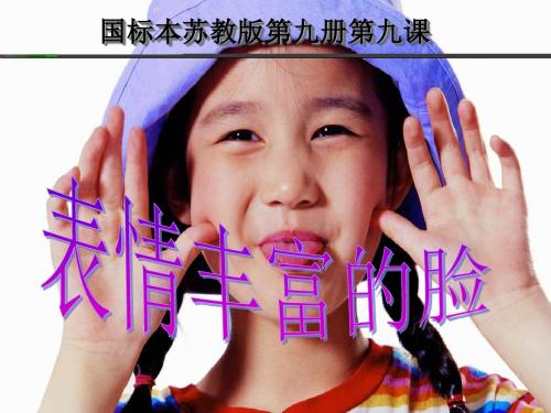小学五年级美术课件表情丰富的脸