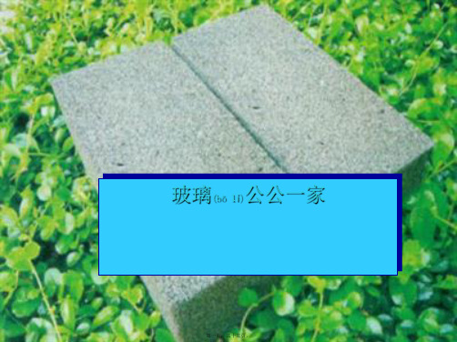 四年级语文上册《玻璃公公一家》课件4 语文a语文a小学四年级上册语文课件
