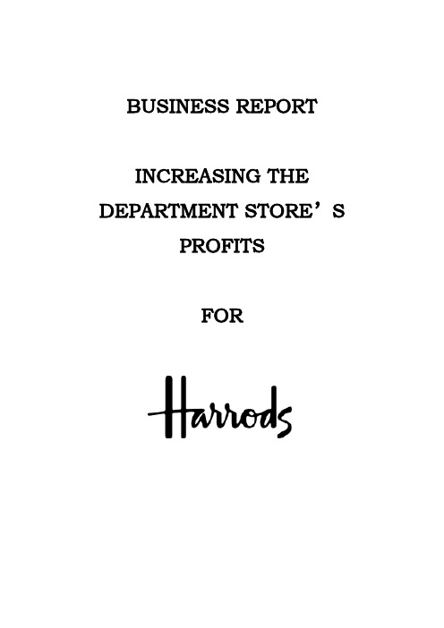 BUSINESSREPORT商务英语写作