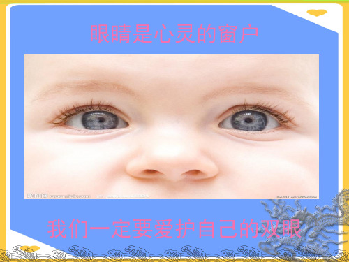 【正式版】青少年护眼知识讲座PPT文档
