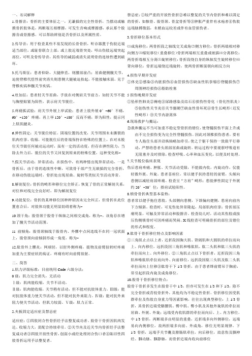 中西医结合骨伤重点