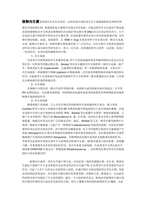 植物内生菌
