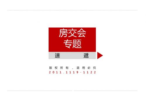 衡阳房交会专题报告20111119-1122