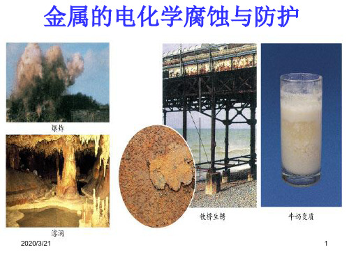 选修4 金属的腐蚀与防护ppt课件